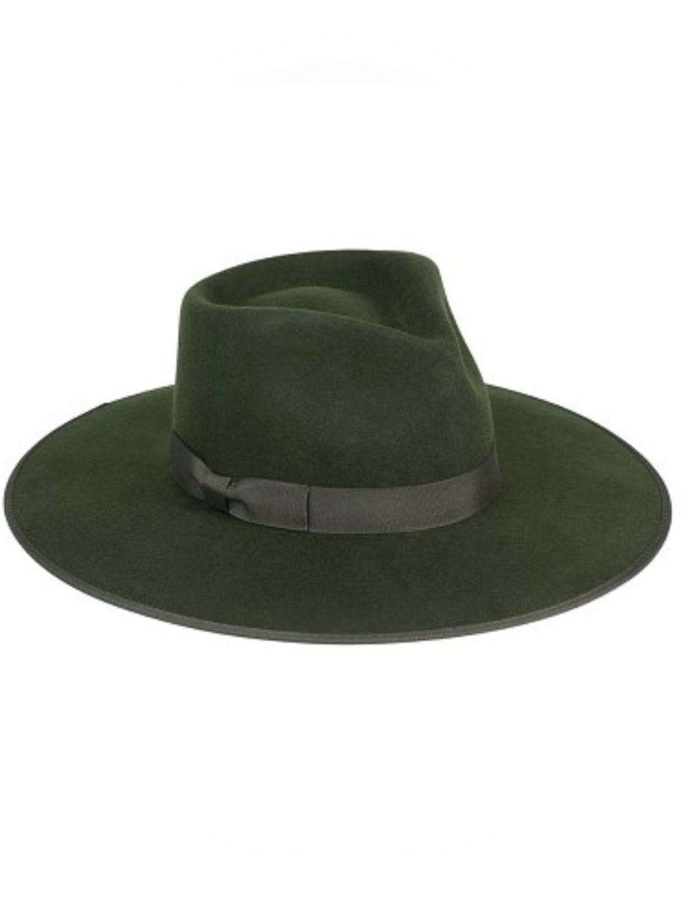 Lack of Color Dark Green Rancher hat